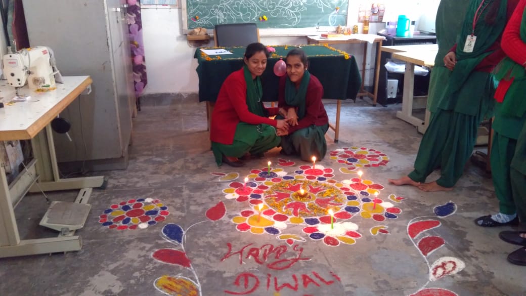 Rangoli Competition on Diwali festival 2018