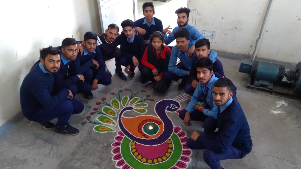 Rangoli Competition on Diwali festival 2018