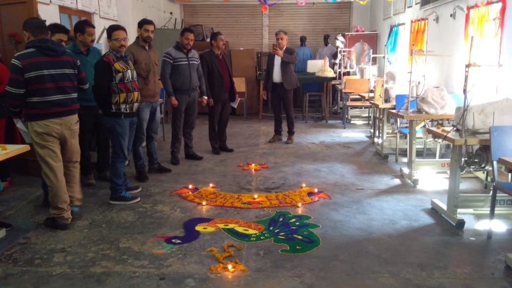 Rangoli Competition on Diwali festival 2018