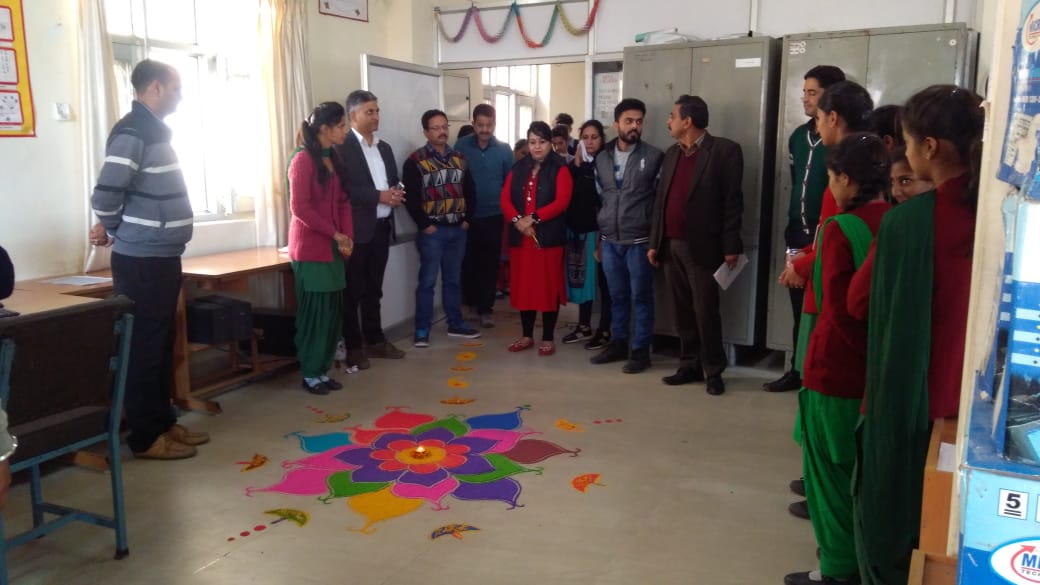 Rangoli Competition on Diwali festival 2018