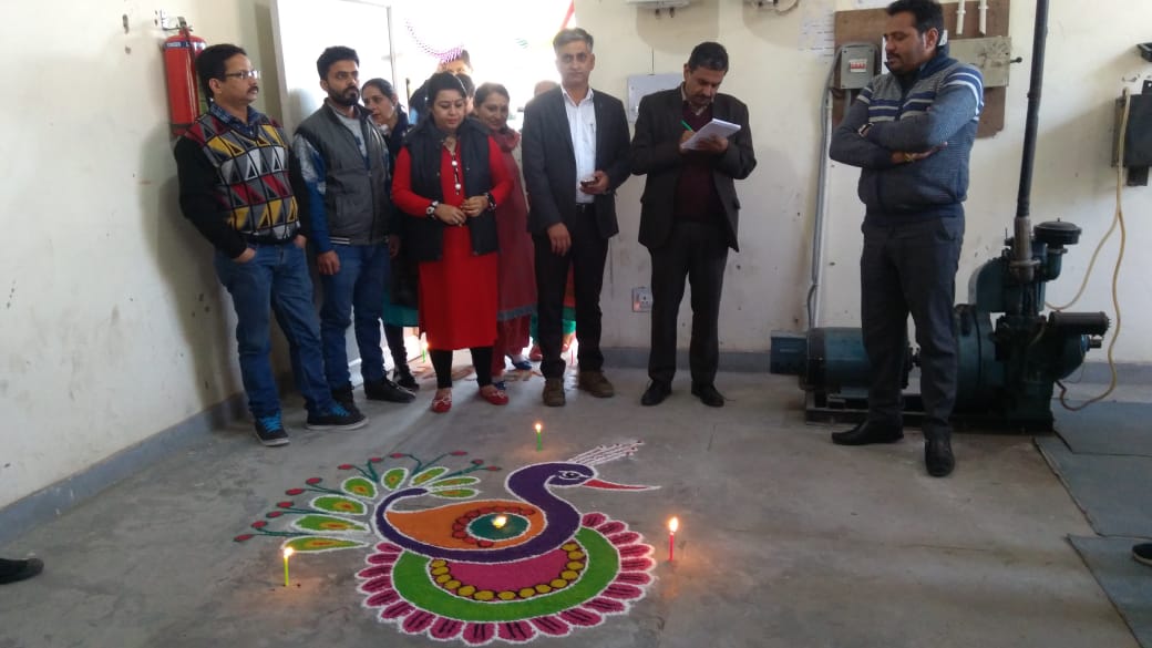 Rangoli Competition on Diwali festival 2018